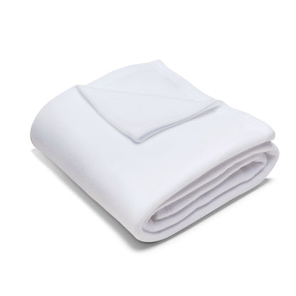 Arctic Fleece Blanket — Black Vines Matter Emblem Cozy Throw